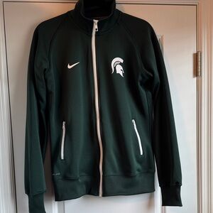 NWOT Nike Michigan State University MSU Track Jacket